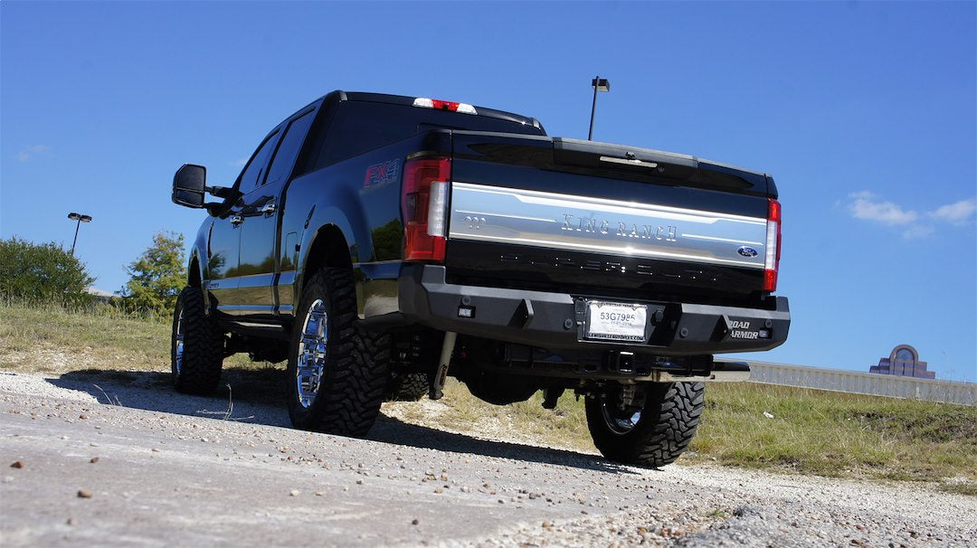 Road Armor 617RRB Stealth Steel Rear Bumper