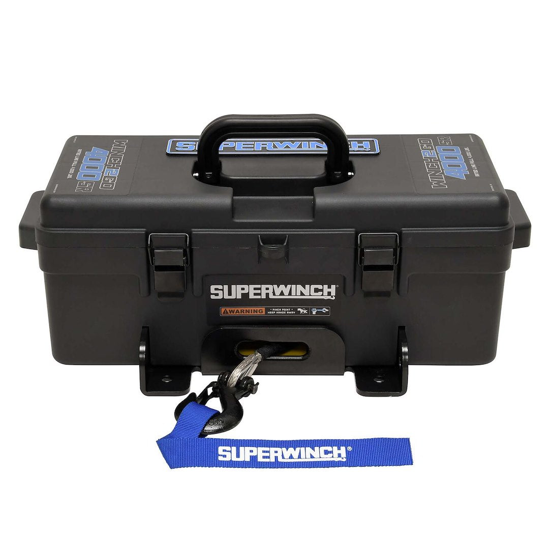 Superwinch 1140232 Winch2Go 4,000-lb Synthetic Rope Winch
