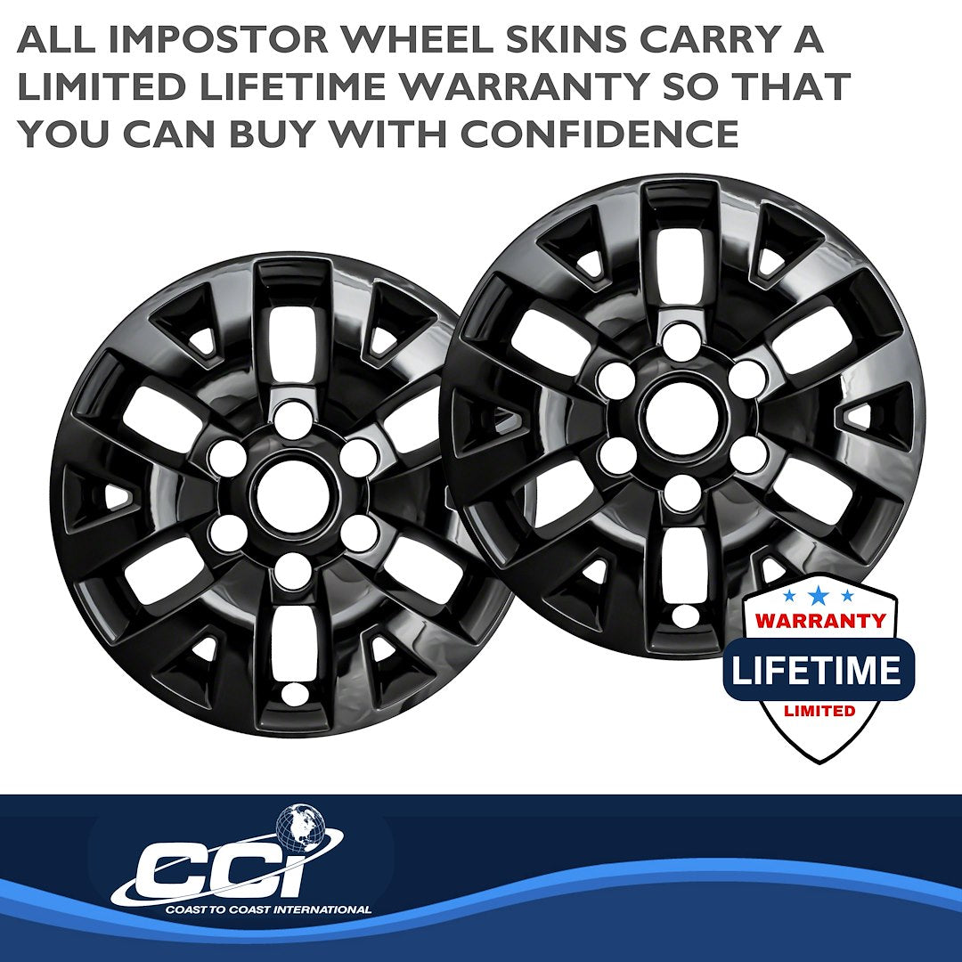 Coast To Coast IMP445BLK Black Tacoma Impostor Wheel Skins - image 4