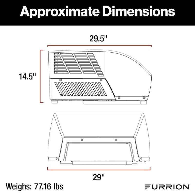Furrion Chill Cube FACR18HEPA-PS-AM 18,000 BTU RV Air Conditioner