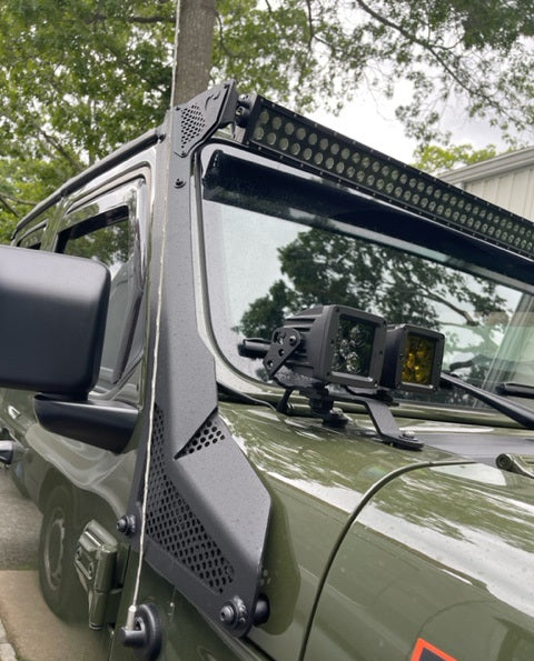 Go Rhino 730500T Light Mount for Jeep JL, JLU and JT