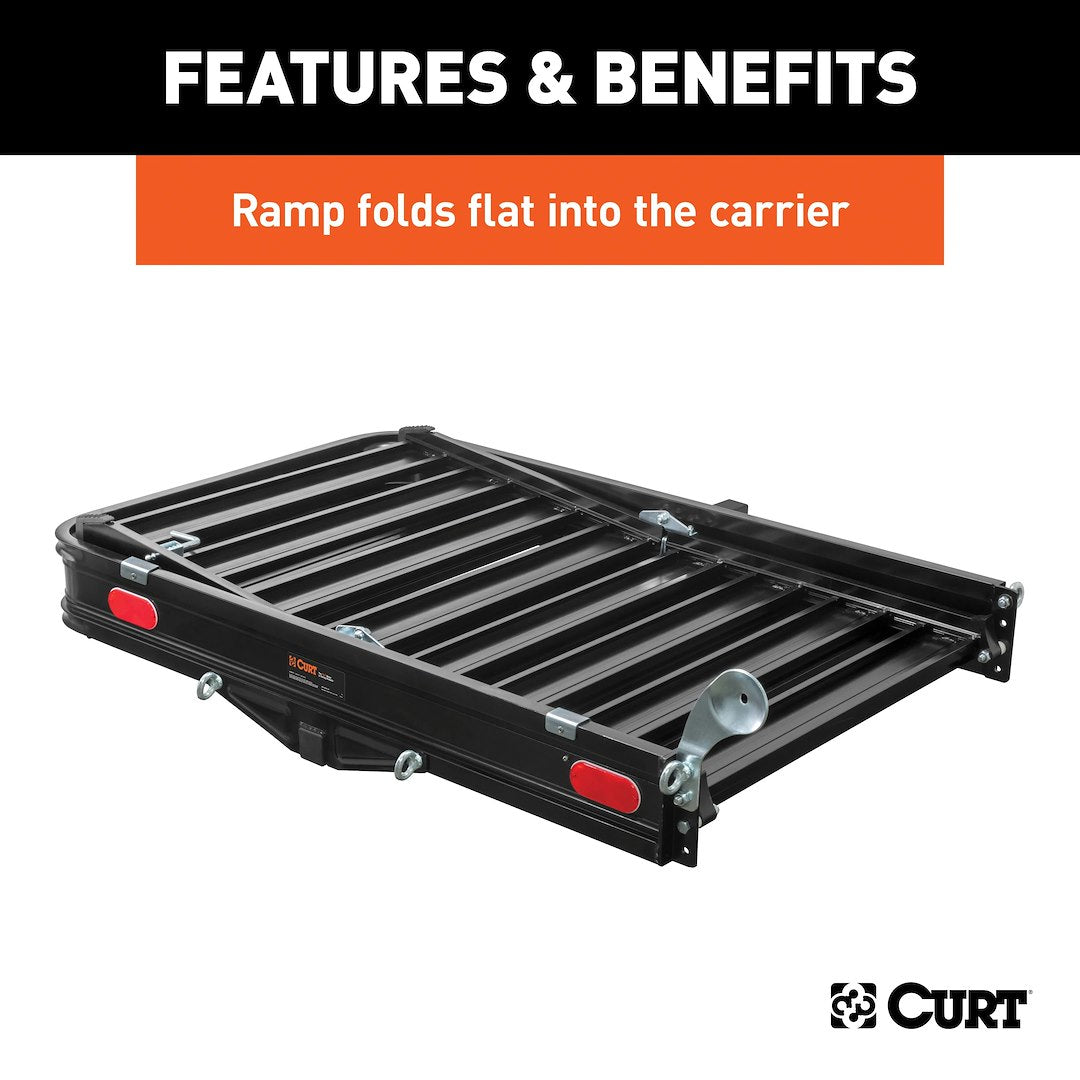 Curt 18112 Trailer Hitch Cargo Carrier - image 7