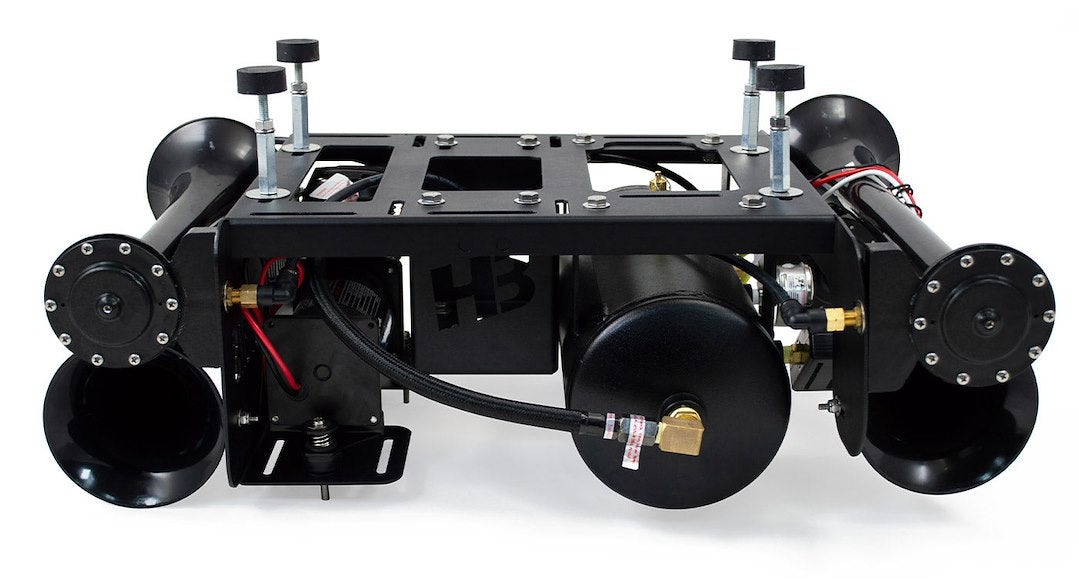 Horn Blasters HK-STEALTH Spare Tire Delete Air Horn Kit