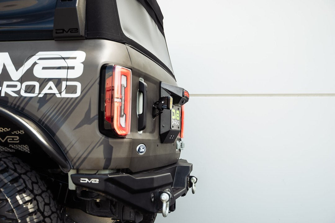 DV8 Offroad TSBR-01 Bronco Spare-Delete License Kit