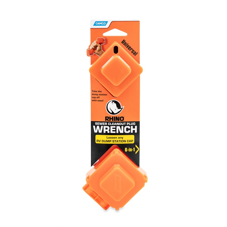 Camco Sewer Cleanout Wrench (39755) – Material: Plastic