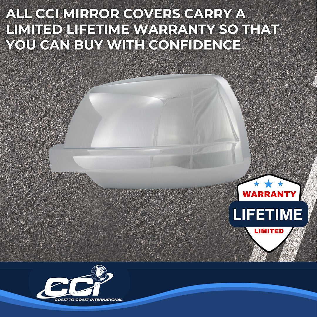 Coast To Coast MC67406 Tundra Chrome Mirror Cover Pair - image 4