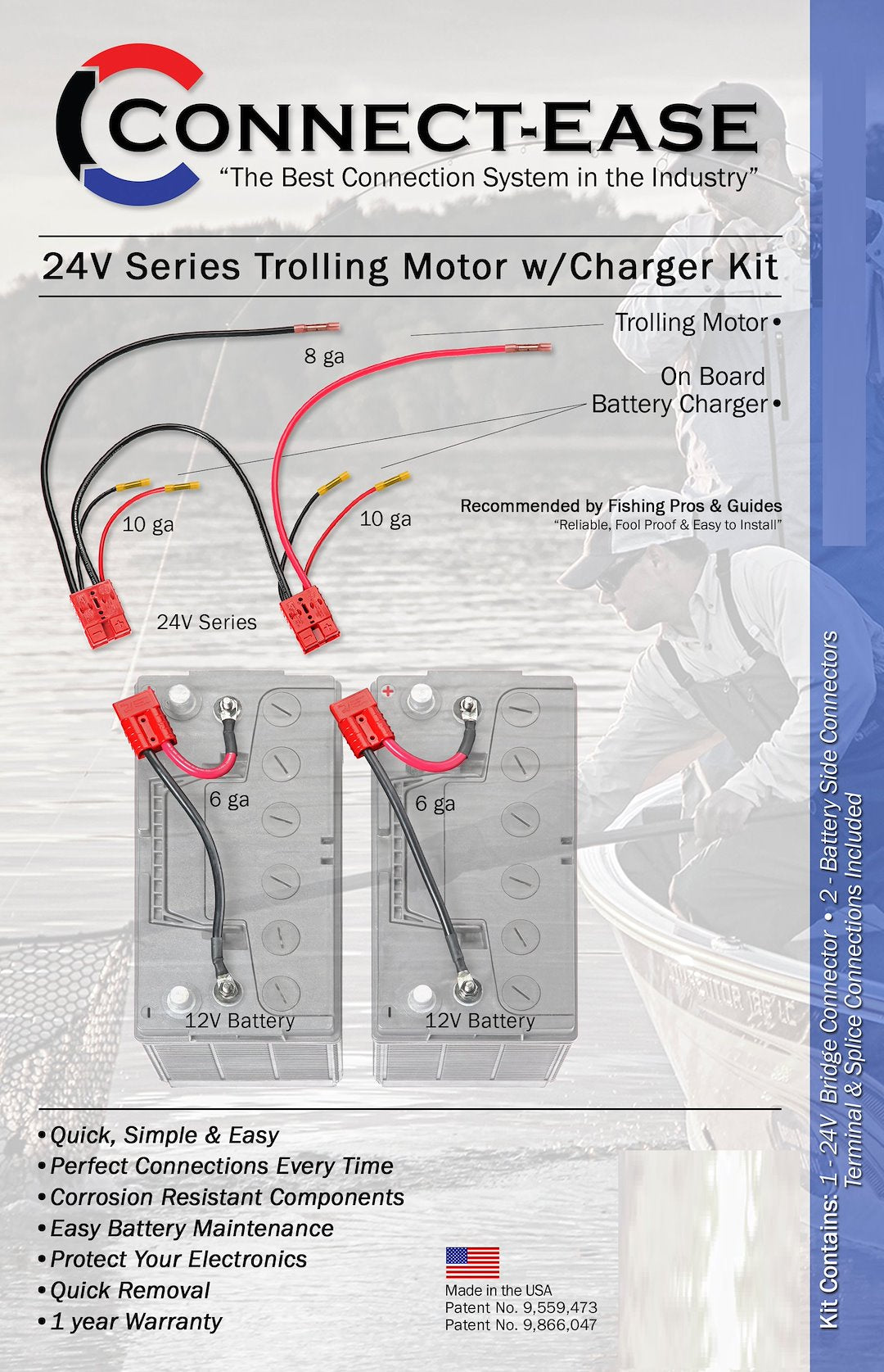 Connect-Ease RCE24VBCHK 8 AWG Trolling-Motor Harness - image 3