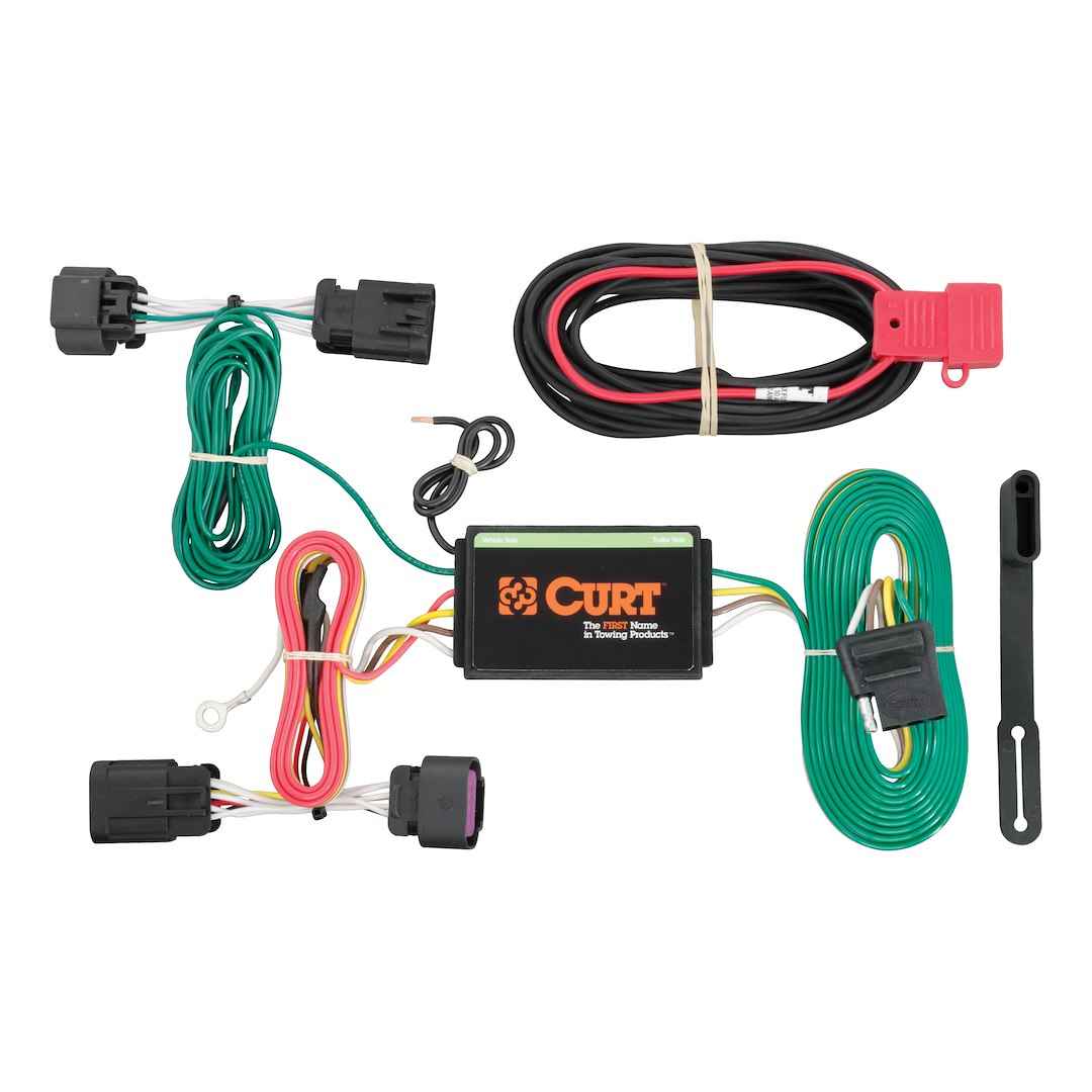 CURT 56209 Custom 4-Way Flat Wiring - Ram ProMaster 2014–2024