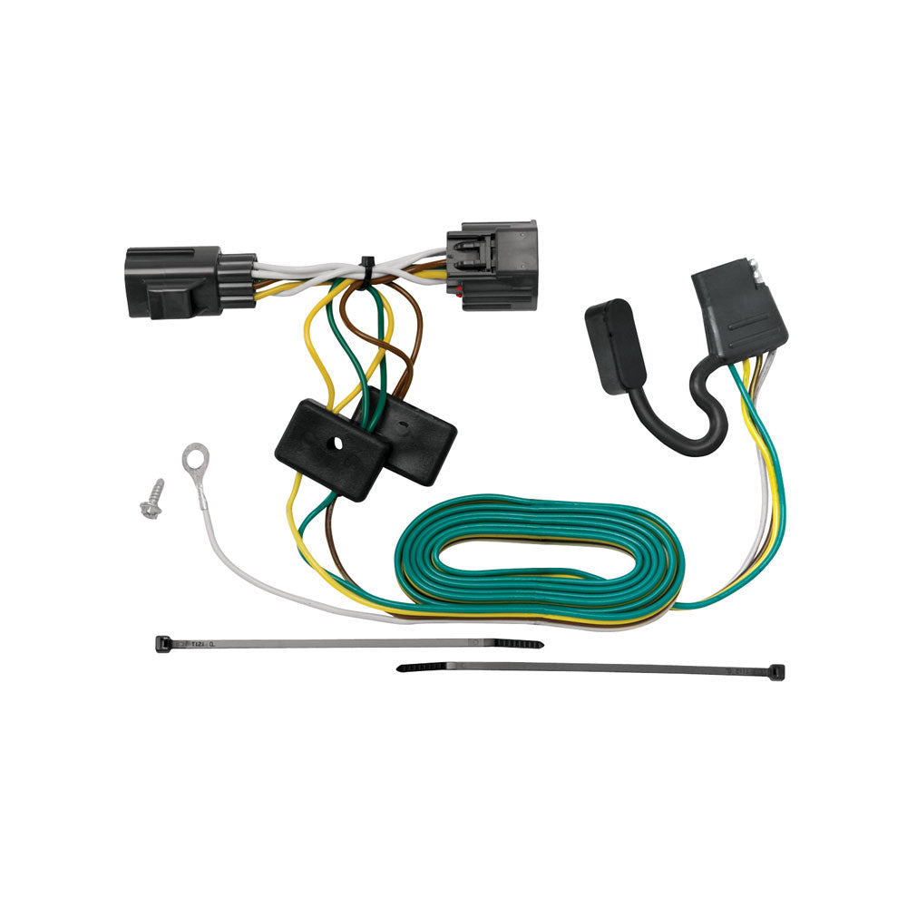 Tekonsha 118416 4-Flat Trailer Wiring for Jeep Wrangler JK