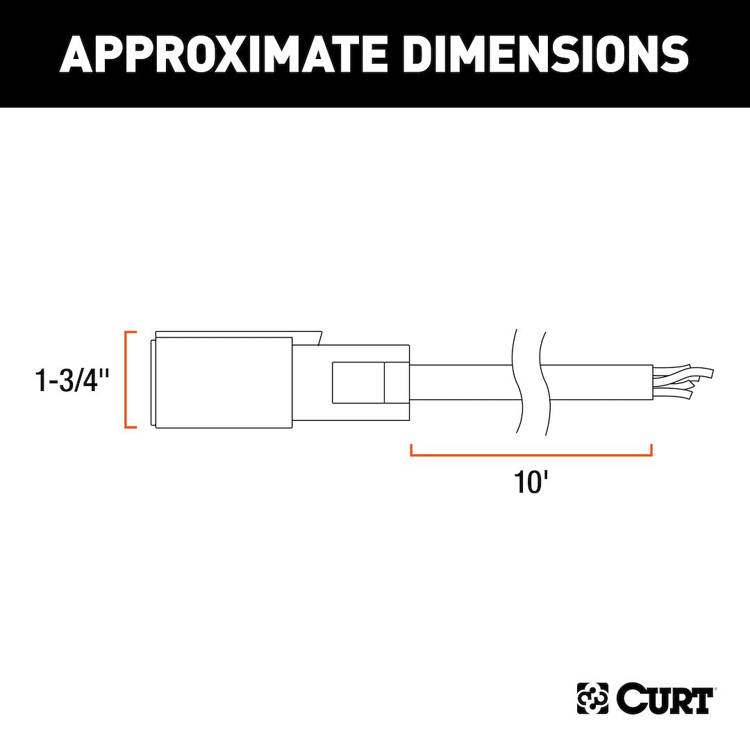 Curt 56613 Trailer Wiring Connector - image 2