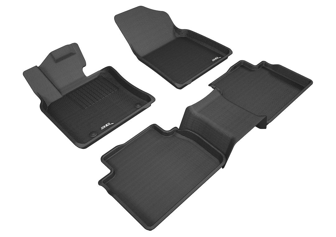 3D Mats KAGU Floor Liner Thermoplastic Rubber Of Carbon Fiber Texture L1TY23701509 - image 1