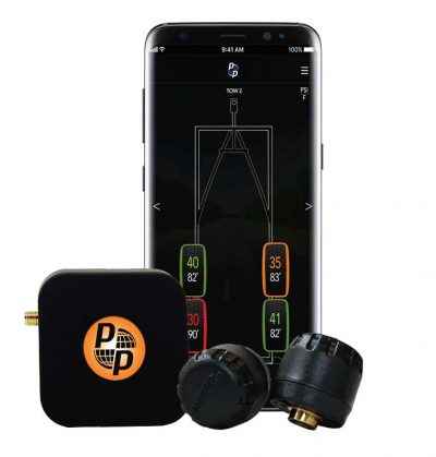 JR Products FX2K 2-Sensor Smartphone Tire-Pressure Monitor