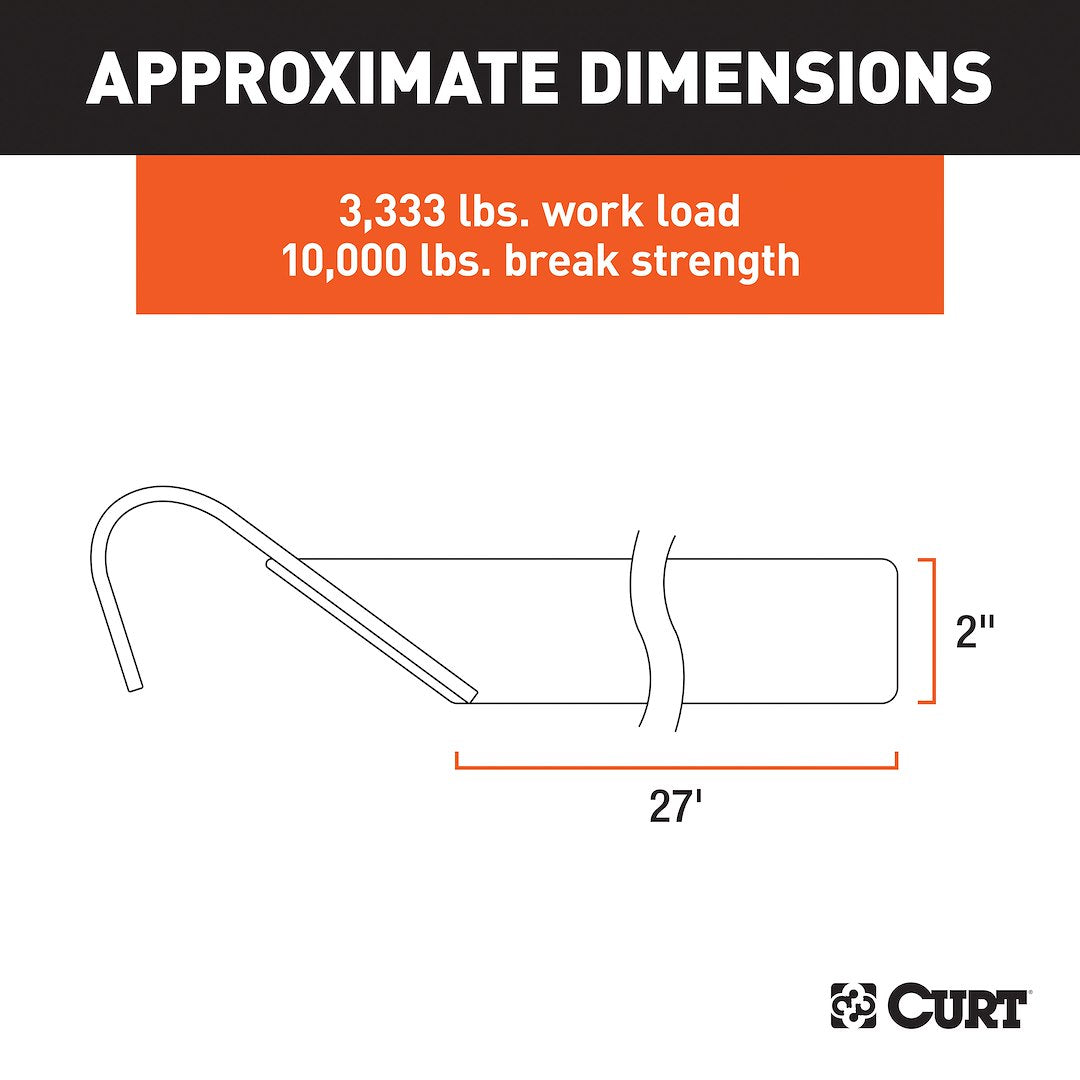 Curt 83048 Tie Down Strap - image 6