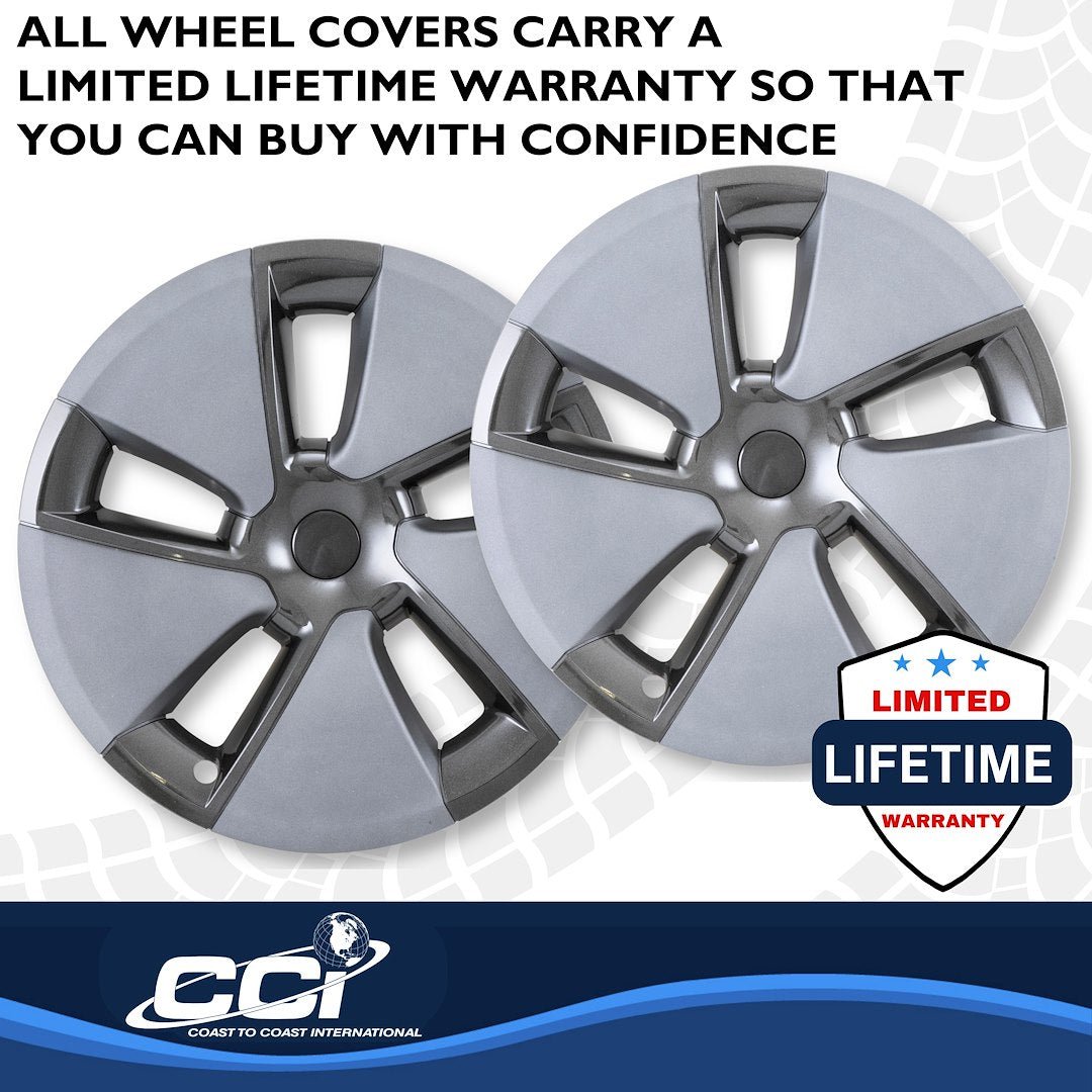 Coast To Coast 56518SC Silver 18-Inch Wheel Covers - image 5