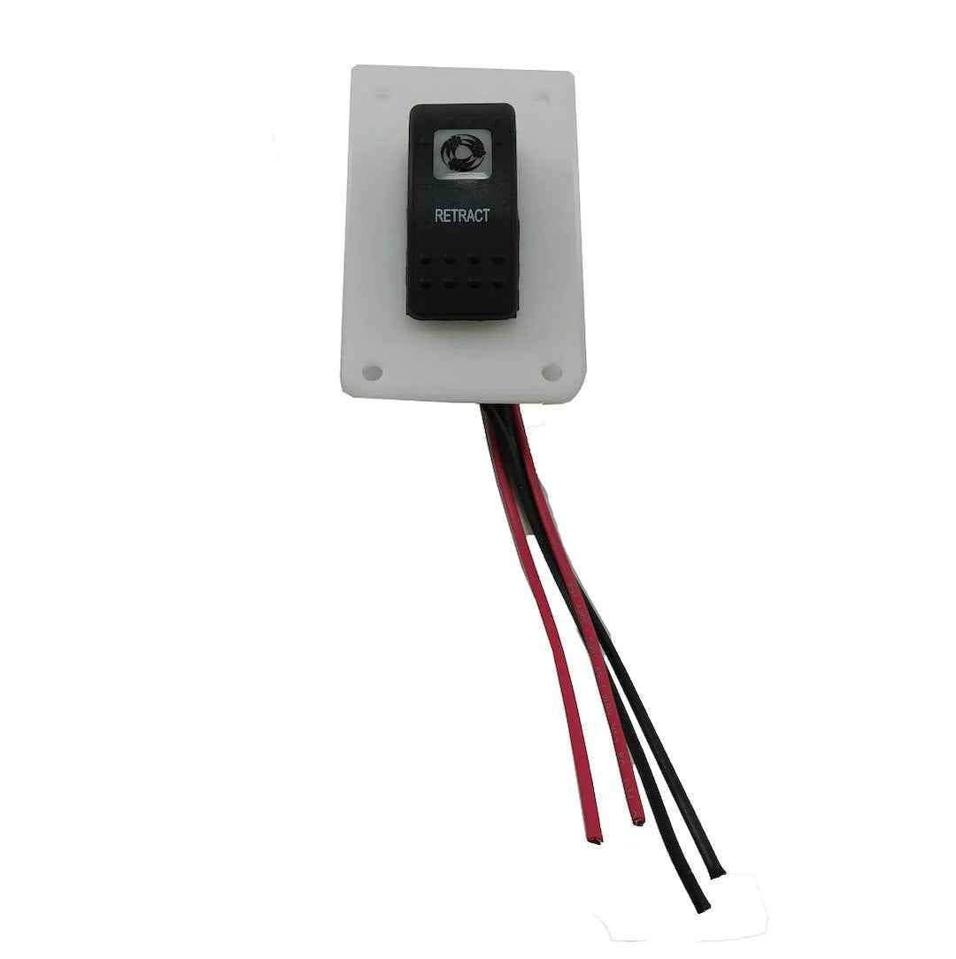 Southwire MH3031-B Panel-Mount On-Off Rocker Switch - Black