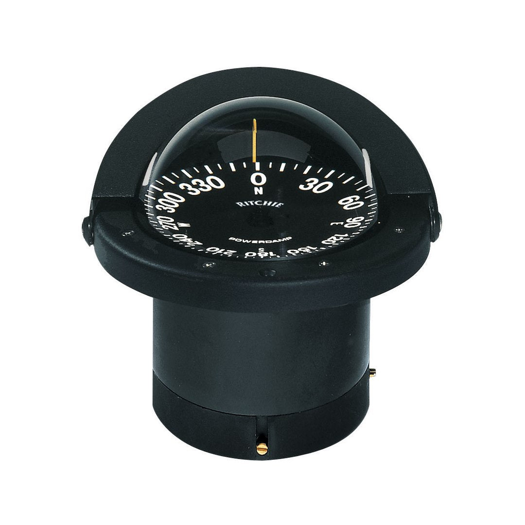 Ritchie Fn-201 Black Flush-Mount Compass