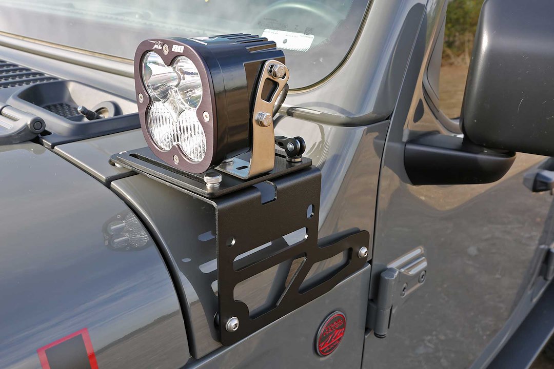 Fabtech FTS24270 Adjustable Driving / Fog Light Brackets