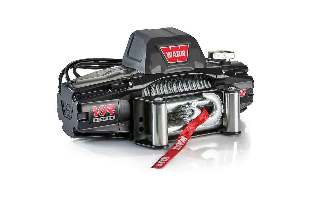Warn 103254 12V Winch - 12000 lb, Steel Line