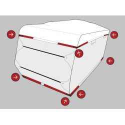 Adco 74840 Storage Lot RV Cover - 18 ft 1 in to 20 ft