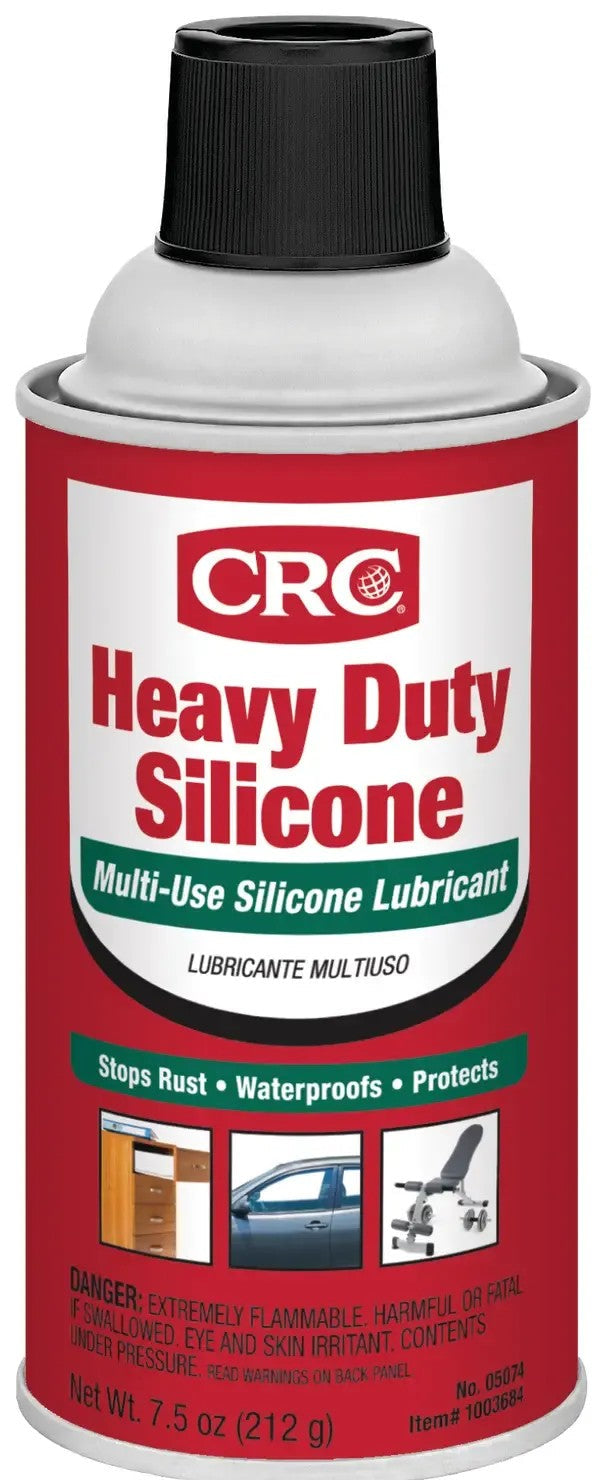 CRC Industries Silicone Spray (05074) – Unit Size: 7.5 Ounce
