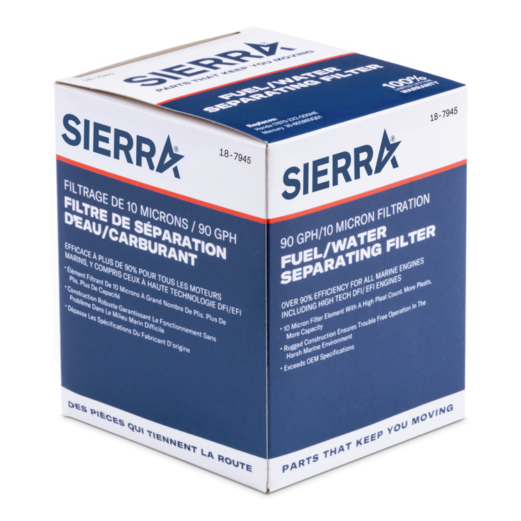 Sierra Marine Fuel Water Separator Filter (187945)