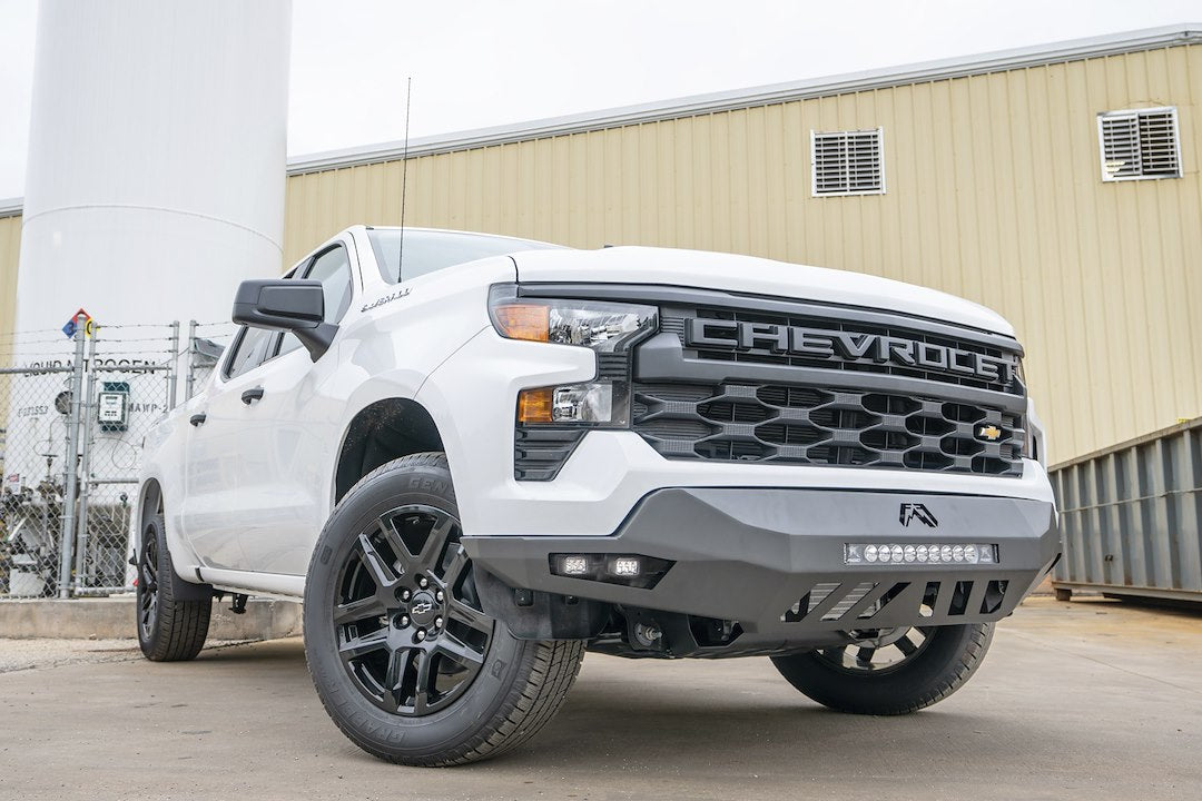 Fab Fours CS22-D5651-1 Vengeance Matte Steel Bumper