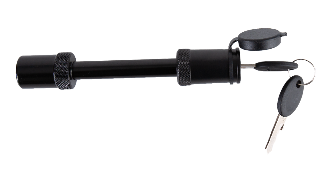 JR Products 03-15015 Hitch Pin Lock - 1/2 x 2-3/4 in, Black