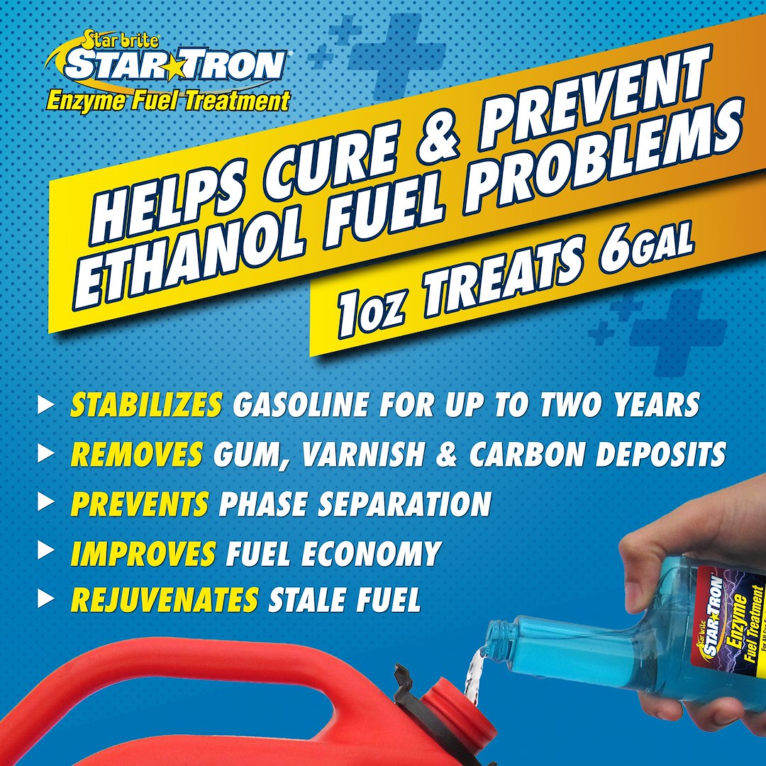 Star Brite Star Tron for Gasoline Fuel Additive Treats Up to (14316)