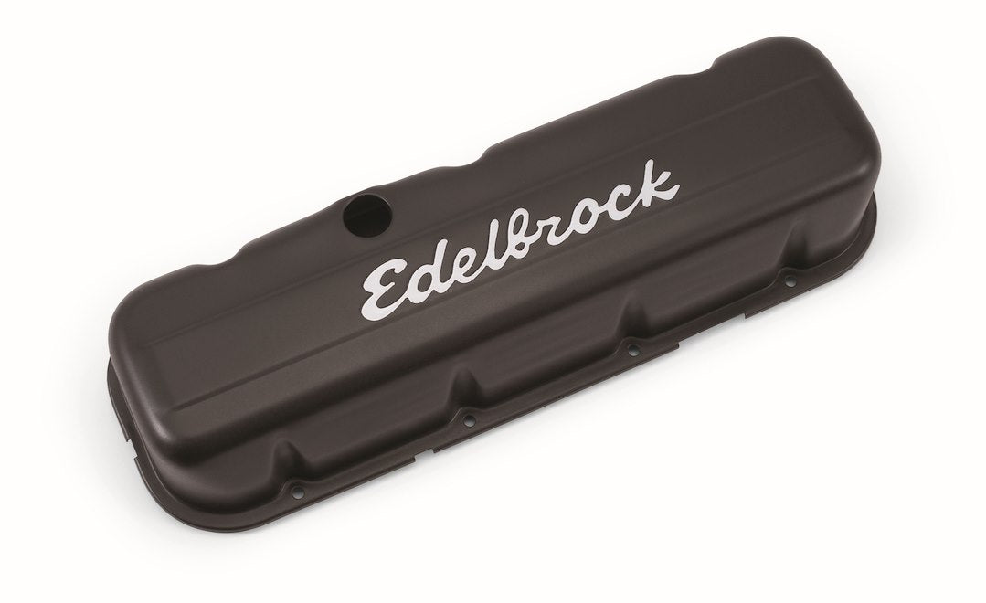 Edelbrock 4683 Tall Black Big-Block Chevrolet Valve Cover