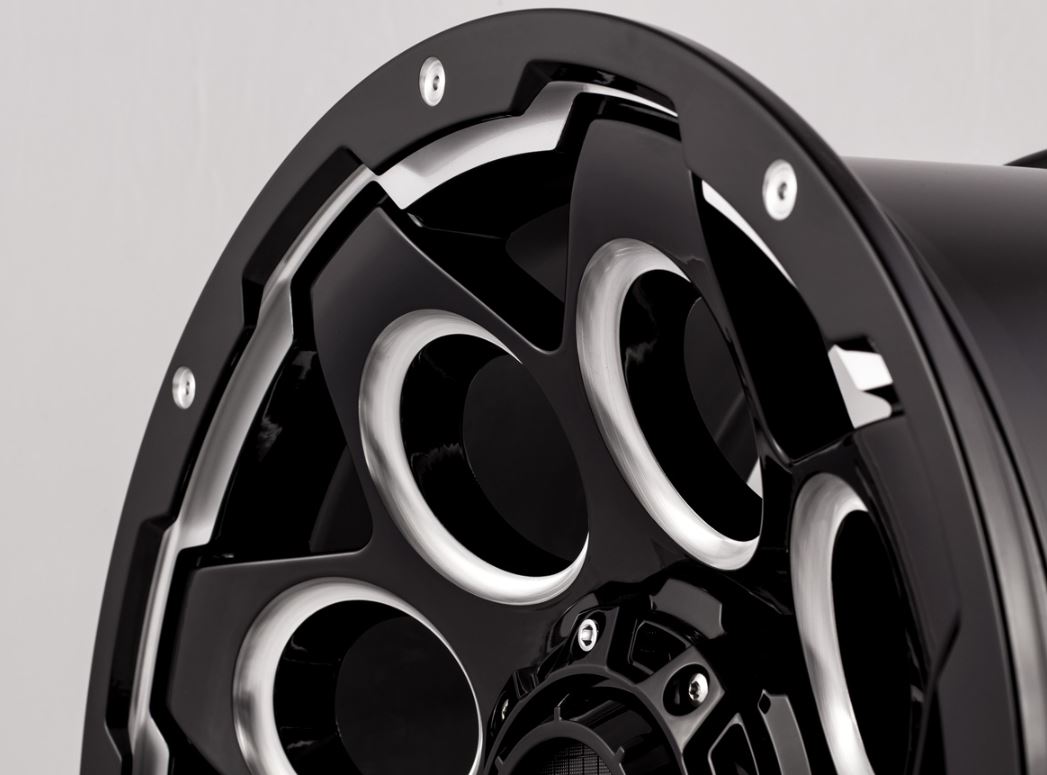 Grid Wheels GD0818090237M106 GD08 18-Inch Gloss Black Wheel