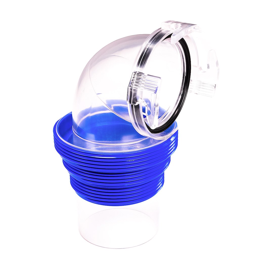 Duraflex 3-1/2 Inch 90 Degree Street Elbow Sewer Waste Valve (22192)