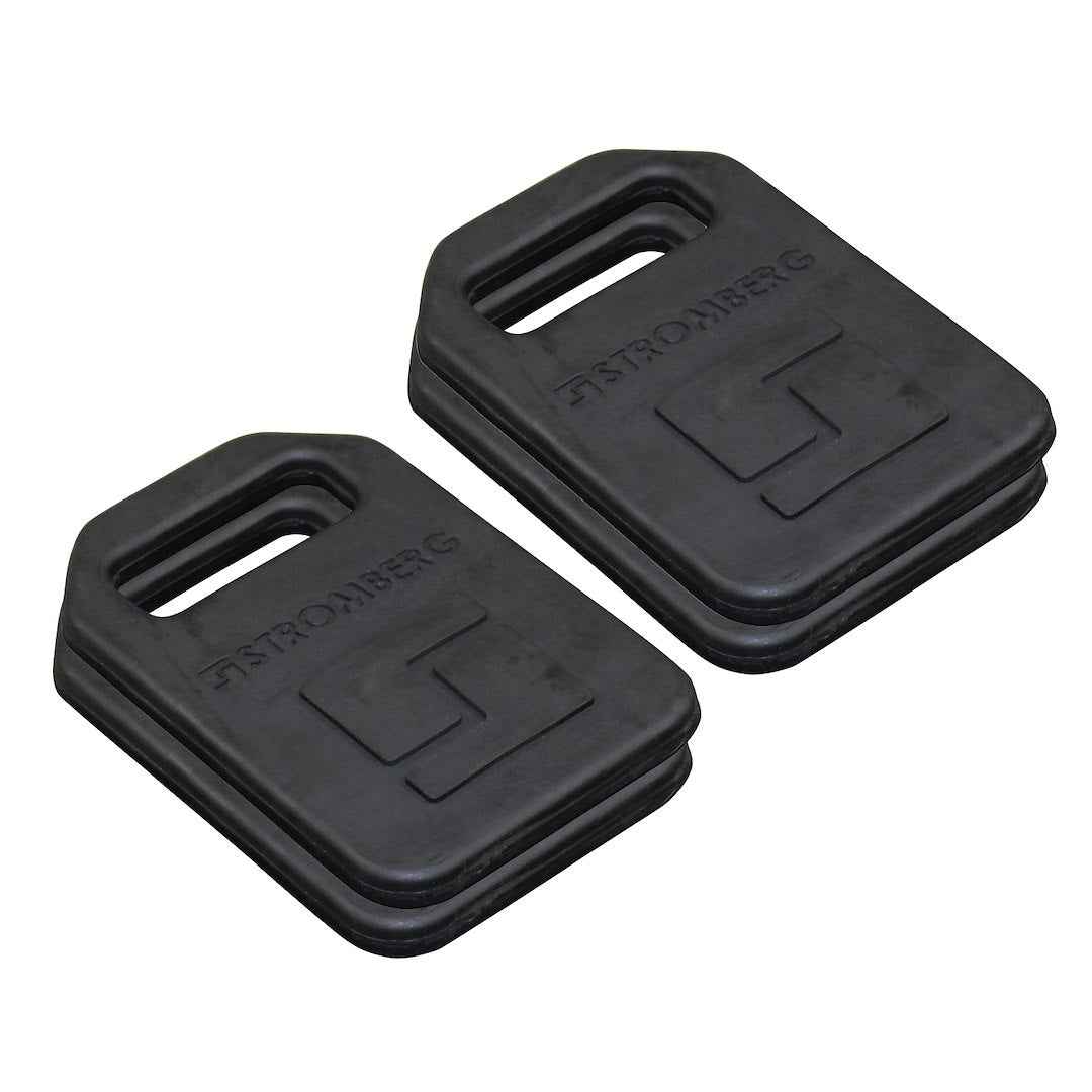 Stromberg Carlson JBP-1214.1 EPDM Rubber Jack Base Pad - 14 x 12 x 1