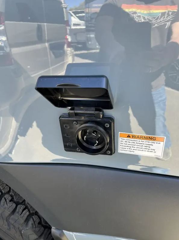 Hughes Auto Sv30api-W Power Inlet Port - image 8