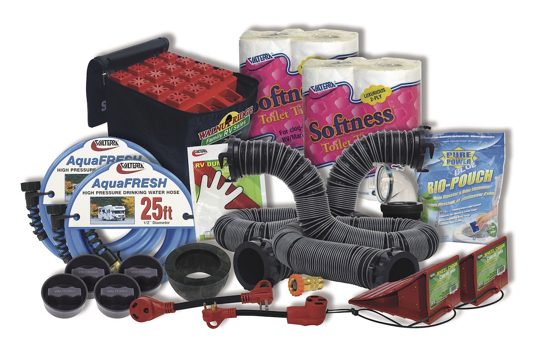 Valterra K88511WAL Gold RV Startup Kit for Walnut Ridge