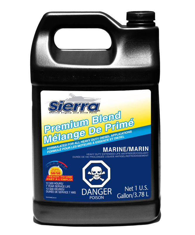 Sierra Marine Engine Coolant (189340C) – Unit Size: 1 Gallon