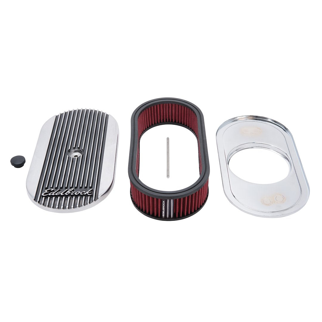 Edelbrock 4273 Elite II Oval Four-Barrel Air Cleaner