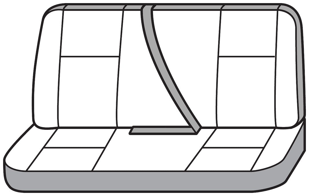 Covercraft SS8527PCCH Express Charcoal Full-Bench Cover - image 4