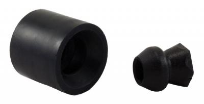 JR Products Plastic Bumper (10665) – Length: 1-1/2 Inch