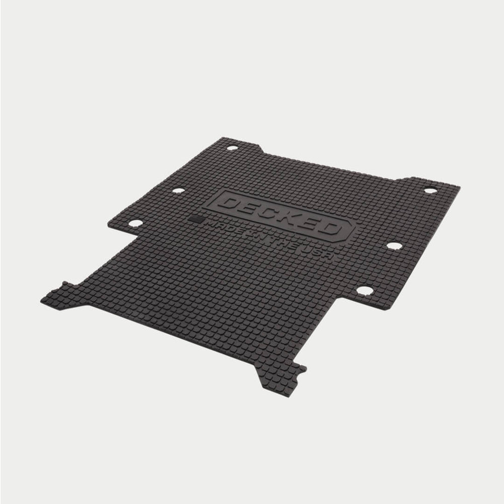 Decked A0075-BMXL-BLK Textured Rubber Battle Mat
