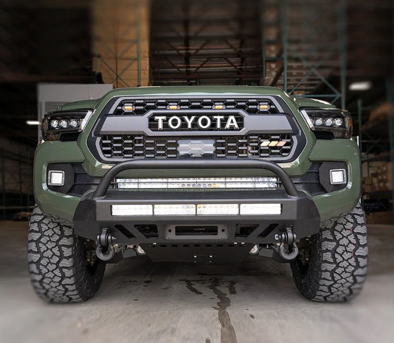 Cali Raised LED CR3594 Tacoma Stealth Bumper, No Bull Bar - image 6