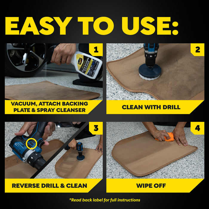 Meguiar's G55268 Carpet and Cloth Cleaning Kit