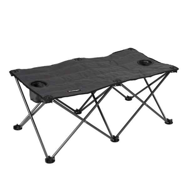 Lippert 2021123295 Folding Camping Ottoman - Dark Gray, 300 lb