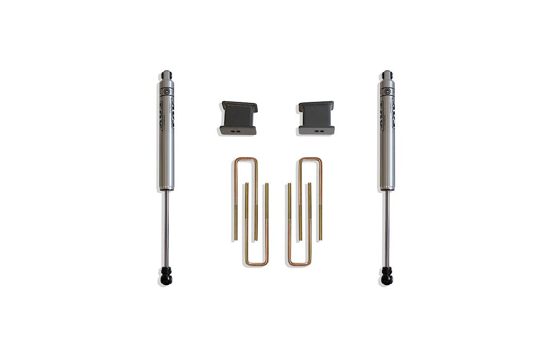 MaxTrac 901740F Lift Blocks with Rear FOX Shocks