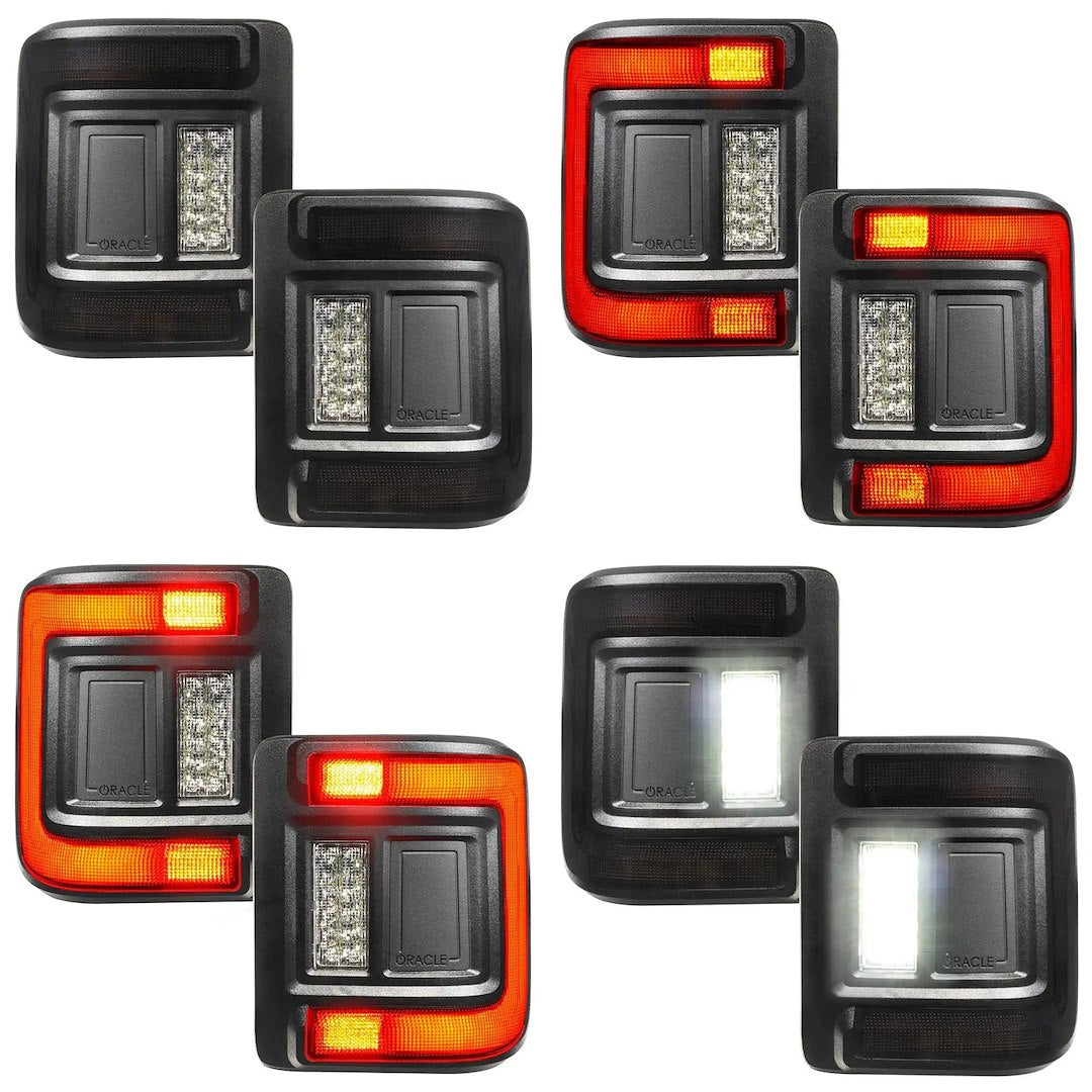 Oracle Lighting 5884-504-T V2 Flush-Mount LED Tail Lights for JL