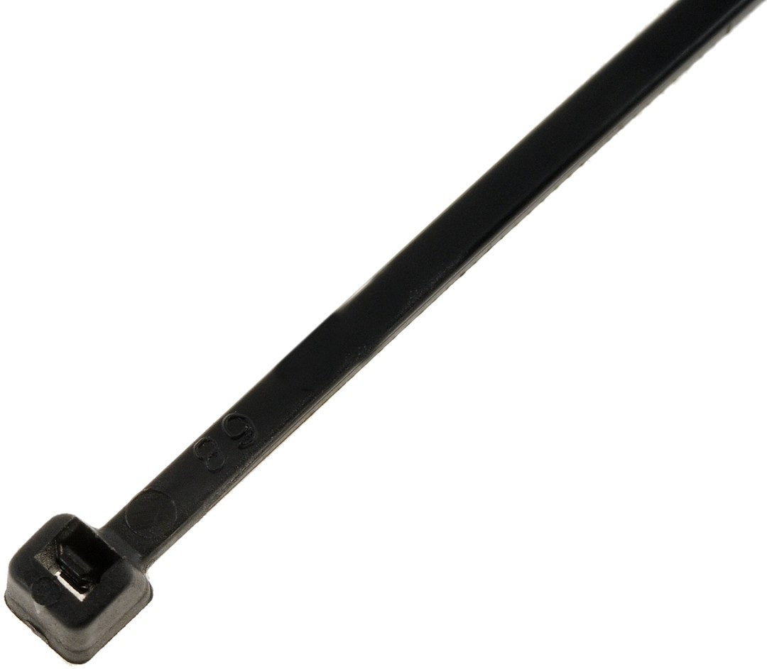 Dorman 83741 Black Nylon Wire Ties, 4 Inch, 100 Pack - image 3