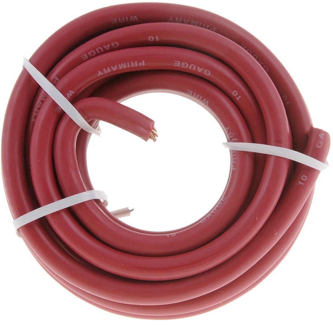 Dorman 85700 Conduct-Tite Red 10-Gauge Primary Wire, 8 Feet - image 2