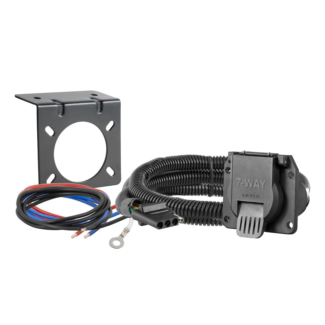 CURT 58980 4-Flat to 7-Blade Dinghy-Towing Adapter - image 1