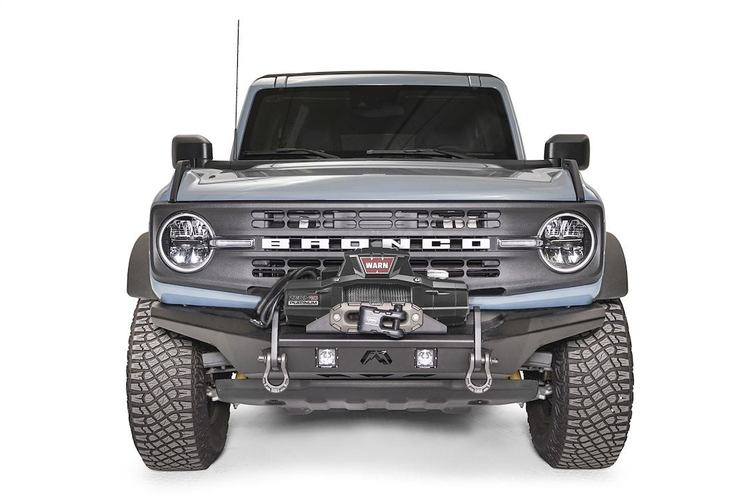 Fab Fours FB21-B5251-1 Stubby Steel Front Bumper