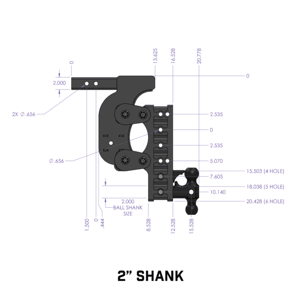 Gen-Y Hitch Gh-1125 Trailer Hitch Ball Mount - image 6