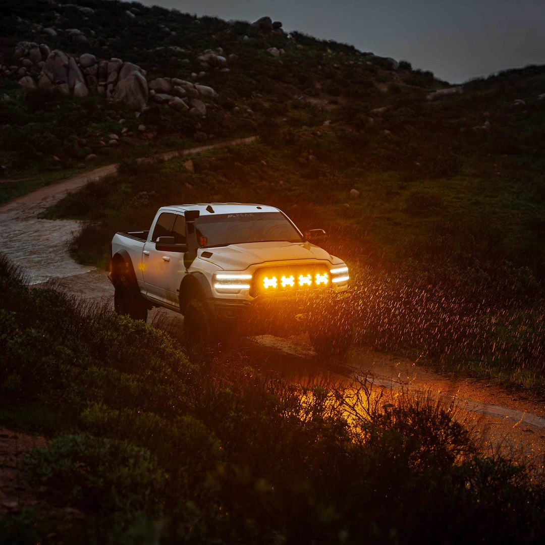 KC Hilites 5208 Slimlite LED Light Shield